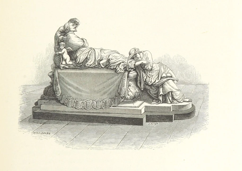 An illustration from L'Histoire de France depuis les temps les plus reculés jusqu'en 1789, racontée à mes petits-enfants ... Ouvrage illustré ... d'après les dessins d'A. de Neuville, 1870, leaf 177