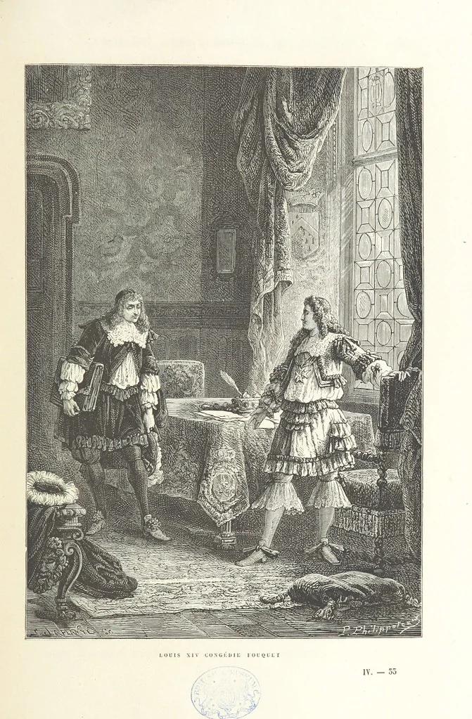 An illustration from L'Histoire de France depuis les temps les plus reculés jusqu'en 1789, racontée à mes petits-enfants ... Ouvrage illustré ... d'après les dessins d'A. de Neuville, 1870, leaf 275