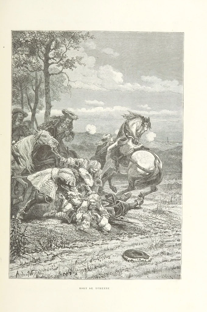 An illustration from L'Histoire de France depuis les temps les plus reculés jusqu'en 1789, racontée à mes petits-enfants ... Ouvrage illustré ... d'après les dessins d'A. de Neuville, 1870, leaf 303