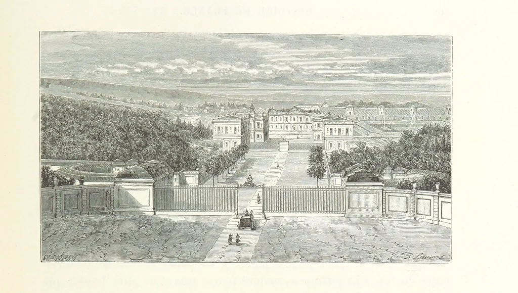 An illustration from L'Histoire de France depuis les temps les plus reculés jusqu'en 1789, racontée à mes petits-enfants ... Ouvrage illustré ... d'après les dessins d'A. de Neuville, 1870, leaf 377