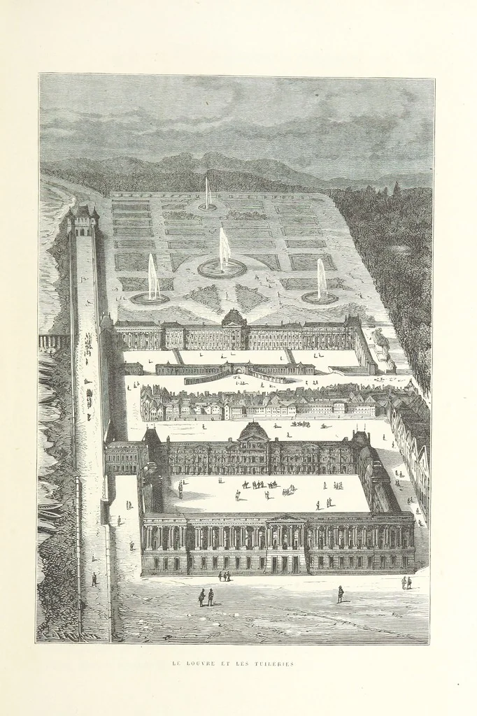 An illustration from L'Histoire de France depuis les temps les plus reculés jusqu'en 1789, racontée à mes petits-enfants ... Ouvrage illustré ... d'après les dessins d'A. de Neuville, 1870, leaf 389