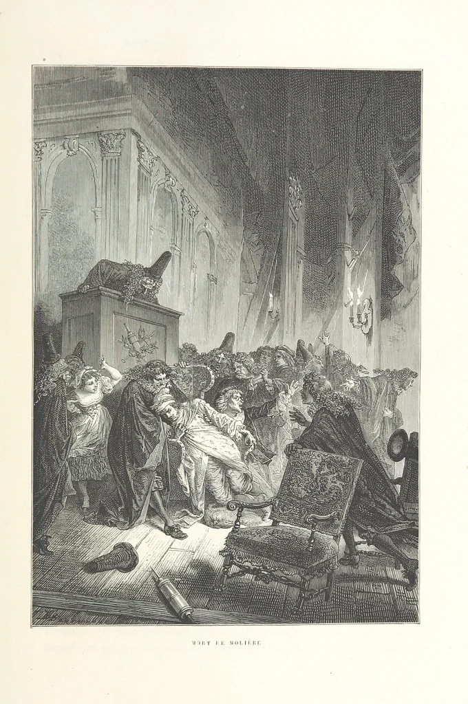 An illustration from L'Histoire de France depuis les temps les plus reculés jusqu'en 1789, racontée à mes petits-enfants ... Ouvrage illustré ... d'après les dessins d'A. de Neuville, 1870, leaf 525