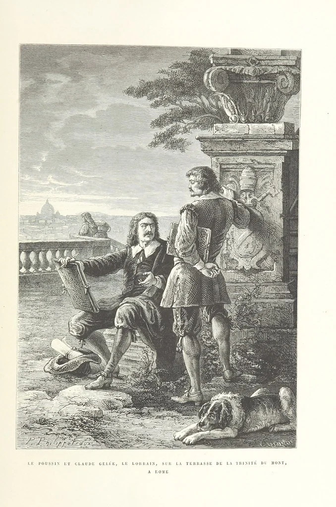 An illustration from L'Histoire de France depuis les temps les plus reculés jusqu'en 1789, racontée à mes petits-enfants ... Ouvrage illustré ... d'après les dessins d'A. de Neuville, 1870, leaf 533