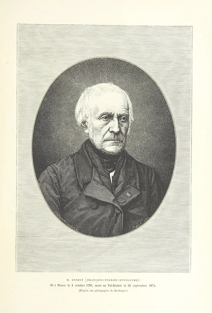 An illustration from L'Histoire de France depuis les temps les plus reculés jusqu'en 1789, racontée à mes petits-enfants ... Ouvrage illustré ... d'après les dessins d'A. de Neuville, 1870, leaf 15