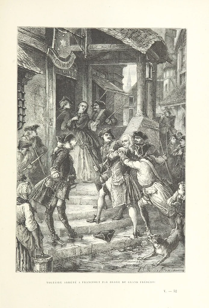 An illustration from L'Histoire de France depuis les temps les plus reculés jusqu'en 1789, racontée à mes petits-enfants ... Ouvrage illustré ... d'après les dessins d'A. de Neuville, 1870, leaf 265