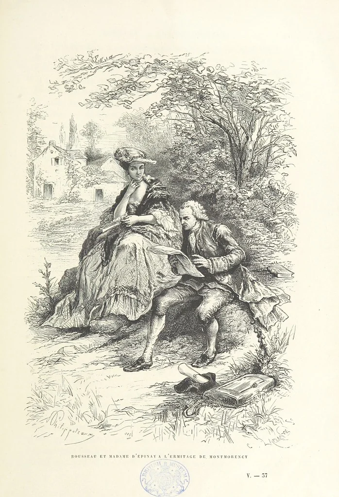 An illustration from L'Histoire de France depuis les temps les plus reculés jusqu'en 1789, racontée à mes petits-enfants ... Ouvrage illustré ... d'après les dessins d'A. de Neuville, 1870, leaf 305