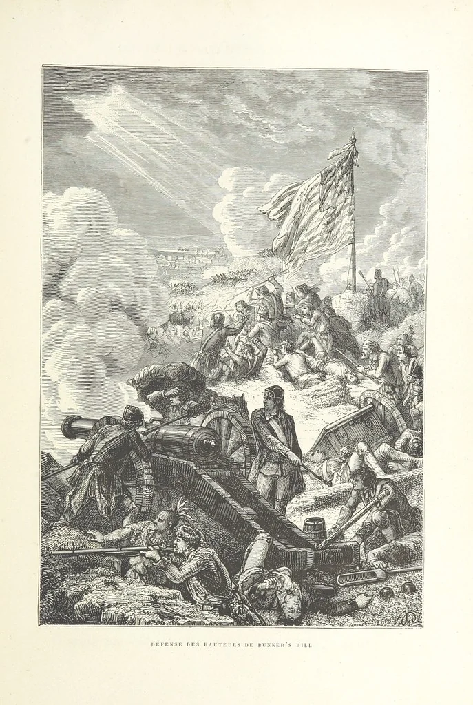 An illustration from L'Histoire de France depuis les temps les plus reculés jusqu'en 1789, racontée à mes petits-enfants ... Ouvrage illustré ... d'après les dessins d'A. de Neuville, 1870, leaf 349