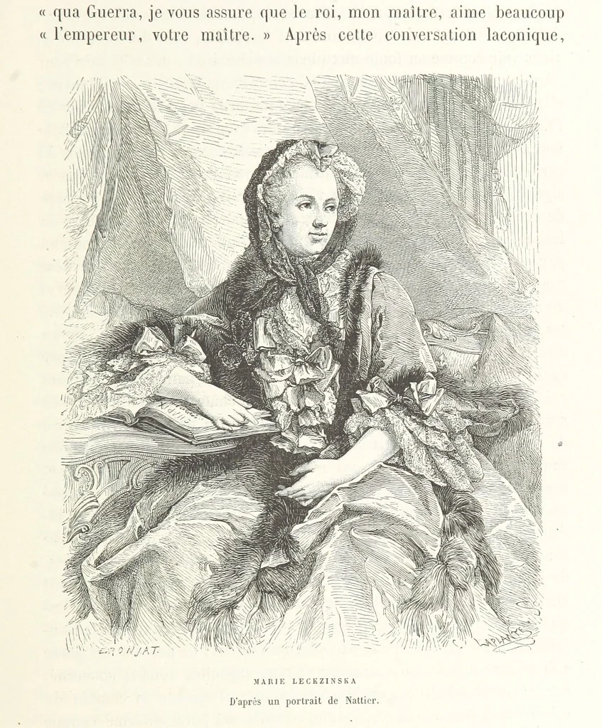 An illustration from L'Histoire de France depuis les temps les plus reculés jusqu'en 1789, racontée à mes petits-enfants ... Ouvrage illustré ... d'après les dessins d'A. de Neuville, 1870, leaf 91