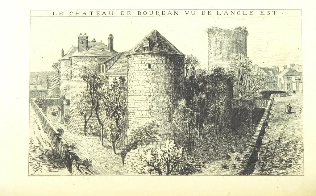 An illustration from Chronique d'une ancienne ville royale, Dourdan, etc. [With a map, 1869, leaf 256