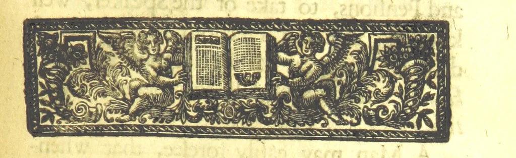 An illustration from A new Miscellany of original poems, translations and imitations, by ... Mr Prior, Mr Pope, Mr Hughes, Mr Harcourt, Lady M[ary] W[ortley] M[ontague], Mrs Manley, etc. Now first published ... with some familiar Letters by the late Earl of Rochester, never before printed. [Edited, with contributions, by A. H., i.e. Anthony Hammond, 1720, leaf 103