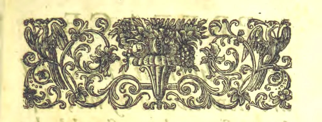An illustration from A new Miscellany of original poems, translations and imitations, by ... Mr Prior, Mr Pope, Mr Hughes, Mr Harcourt, Lady M[ary] W[ortley] M[ontague], Mrs Manley, etc. Now first published ... with some familiar Letters by the late Earl of Rochester, never before printed. [Edited, with contributions, by A. H., i.e. Anthony Hammond, 1720, leaf 11