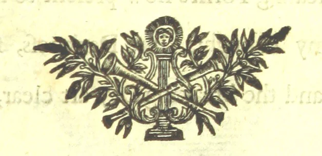 An illustration from A new Miscellany of original poems, translations and imitations, by ... Mr Prior, Mr Pope, Mr Hughes, Mr Harcourt, Lady M[ary] W[ortley] M[ontague], Mrs Manley, etc. Now first published ... with some familiar Letters by the late Earl of Rochester, never before printed. [Edited, with contributions, by A. H., i.e. Anthony Hammond, 1720, leaf 27