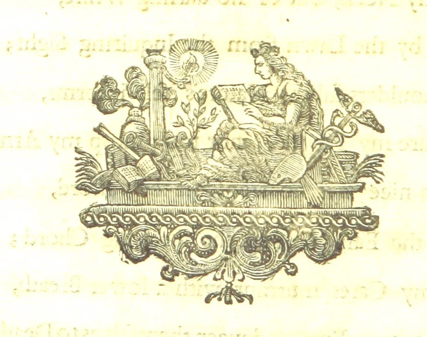 An illustration from A new Miscellany of original poems, translations and imitations, by ... Mr Prior, Mr Pope, Mr Hughes, Mr Harcourt, Lady M[ary] W[ortley] M[ontague], Mrs Manley, etc. Now first published ... with some familiar Letters by the late Earl of Rochester, never before printed. [Edited, with contributions, by A. H., i.e. Anthony Hammond, 1720, leaf 278