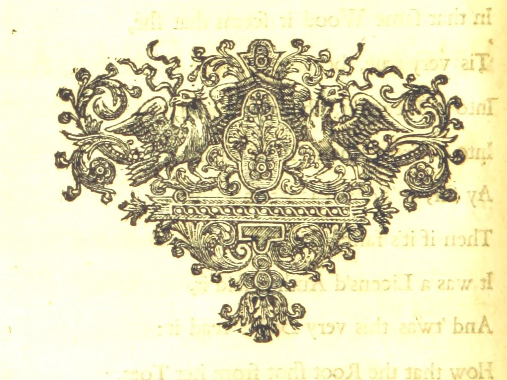 An illustration from A new Miscellany of original poems, translations and imitations, by ... Mr Prior, Mr Pope, Mr Hughes, Mr Harcourt, Lady M[ary] W[ortley] M[ontague], Mrs Manley, etc. Now first published ... with some familiar Letters by the late Earl of Rochester, never before printed. [Edited, with contributions, by A. H., i.e. Anthony Hammond, 1720, leaf 72