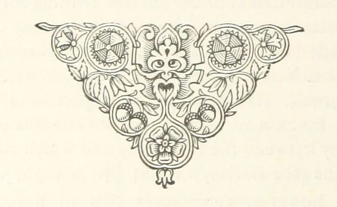 An illustration from Memorials of Lostwithiel [and of Restormell]: collected and contributed. Taken from the writings of Leland, Carew ... and others. [The preface signed: F. M. H., i.e. F. M. Hext. With MS. insertions, 1891, leaf 12