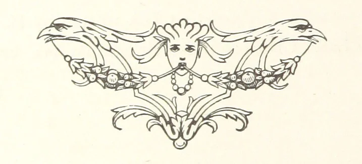 An illustration from Memorials of Lostwithiel [and of Restormell]: collected and contributed. Taken from the writings of Leland, Carew ... and others. [The preface signed: F. M. H., i.e. F. M. Hext. With MS. insertions, 1891, leaf 8