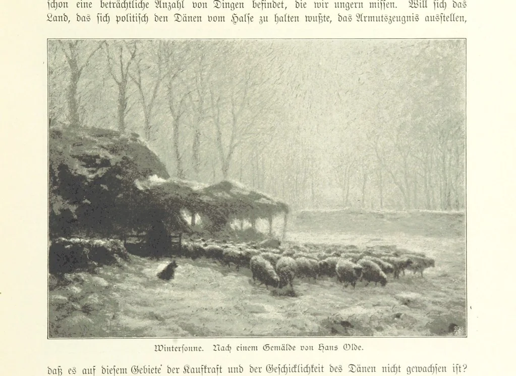 An illustration from Schleswig-Holstein meerumschlungen in Wort und Bild ... Herausgegeben von H. Haas, H. Krumm und F. Stoltenberg, etc, 1896, leaf 125