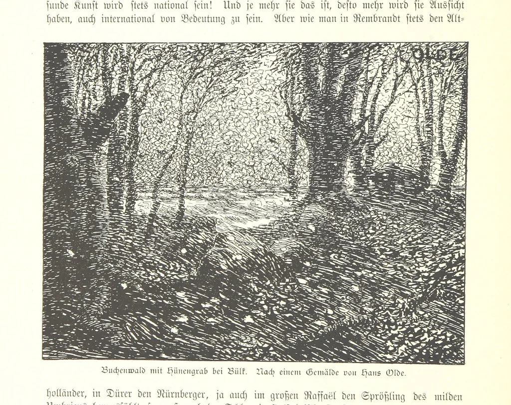 An illustration from Schleswig-Holstein meerumschlungen in Wort und Bild ... Herausgegeben von H. Haas, H. Krumm und F. Stoltenberg, etc, 1896, leaf 126