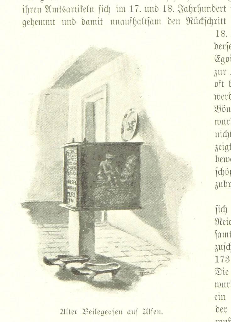 An illustration from Schleswig-Holstein meerumschlungen in Wort und Bild ... Herausgegeben von H. Haas, H. Krumm und F. Stoltenberg, etc, 1896, leaf 138