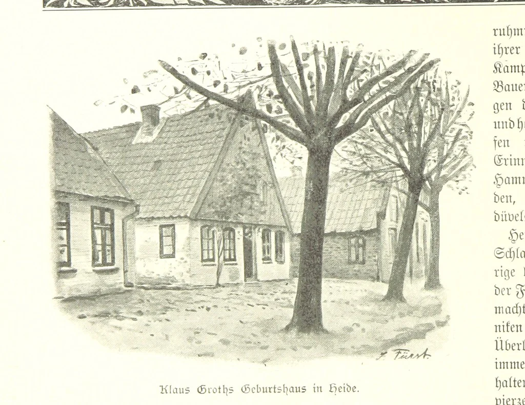 An illustration from Schleswig-Holstein meerumschlungen in Wort und Bild ... Herausgegeben von H. Haas, H. Krumm und F. Stoltenberg, etc, 1896, leaf 146