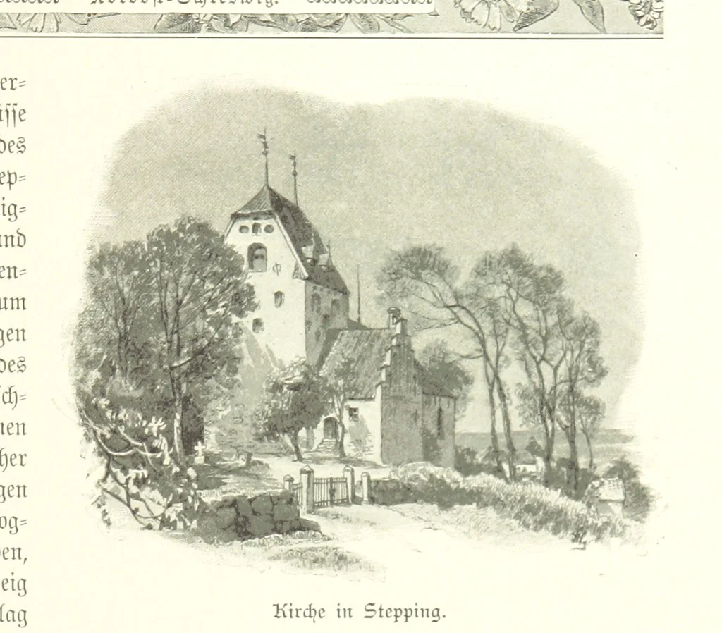 An illustration from Schleswig-Holstein meerumschlungen in Wort und Bild ... Herausgegeben von H. Haas, H. Krumm und F. Stoltenberg, etc, 1896, leaf 203