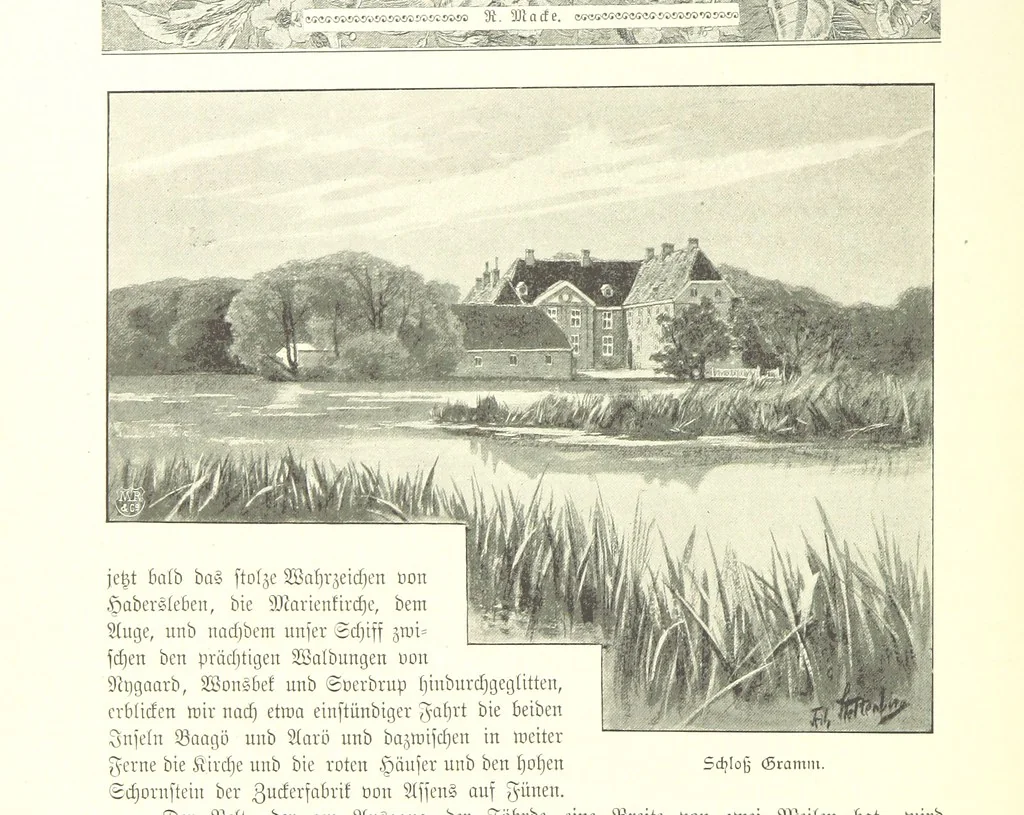 An illustration from Schleswig-Holstein meerumschlungen in Wort und Bild ... Herausgegeben von H. Haas, H. Krumm und F. Stoltenberg, etc, 1896, leaf 206