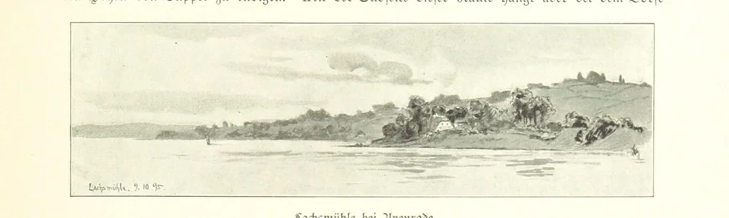 An illustration from Schleswig-Holstein meerumschlungen in Wort und Bild ... Herausgegeben von H. Haas, H. Krumm und F. Stoltenberg, etc, 1896, leaf 213