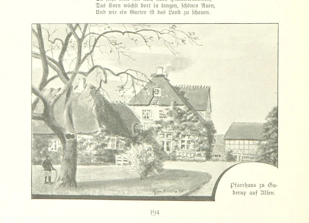 An illustration from Schleswig-Holstein meerumschlungen in Wort und Bild ... Herausgegeben von H. Haas, H. Krumm und F. Stoltenberg, etc, 1896, leaf 214