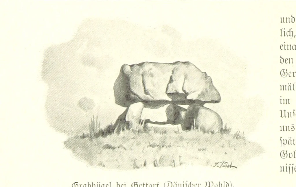 An illustration from Schleswig-Holstein meerumschlungen in Wort und Bild ... Herausgegeben von H. Haas, H. Krumm und F. Stoltenberg, etc, 1896, leaf 22