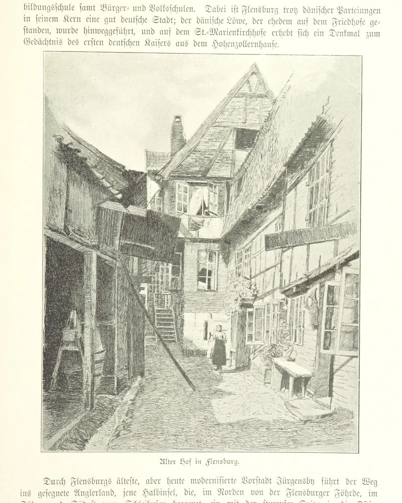 An illustration from Schleswig-Holstein meerumschlungen in Wort und Bild ... Herausgegeben von H. Haas, H. Krumm und F. Stoltenberg, etc, 1896, leaf 227