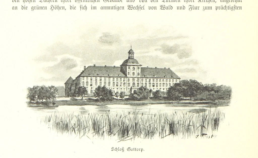 An illustration from Schleswig-Holstein meerumschlungen in Wort und Bild ... Herausgegeben von H. Haas, H. Krumm und F. Stoltenberg, etc, 1896, leaf 234