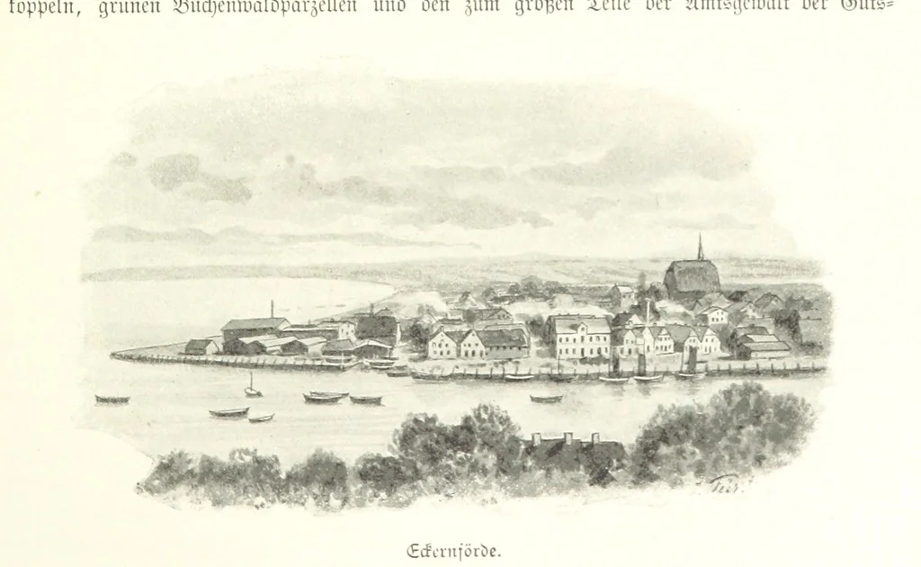 An illustration from Schleswig-Holstein meerumschlungen in Wort und Bild ... Herausgegeben von H. Haas, H. Krumm und F. Stoltenberg, etc, 1896, leaf 239