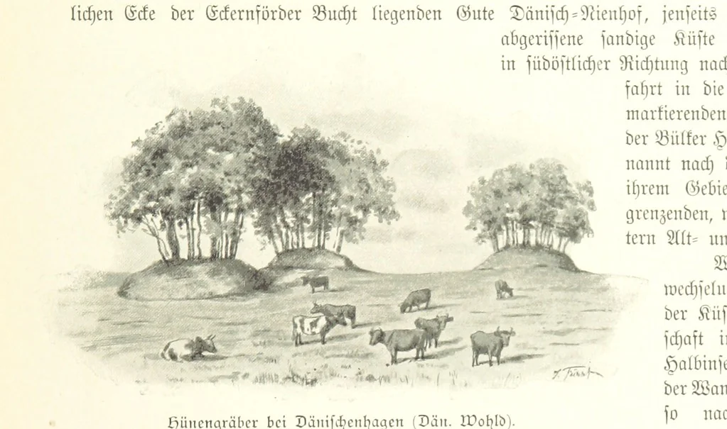 An illustration from Schleswig-Holstein meerumschlungen in Wort und Bild ... Herausgegeben von H. Haas, H. Krumm und F. Stoltenberg, etc, 1896, leaf 243