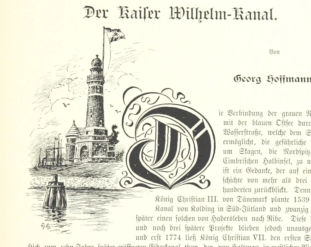 An illustration from Schleswig-Holstein meerumschlungen in Wort und Bild ... Herausgegeben von H. Haas, H. Krumm und F. Stoltenberg, etc, 1896, leaf 245