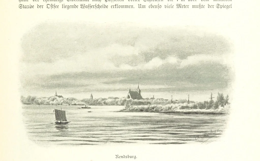 An illustration from Schleswig-Holstein meerumschlungen in Wort und Bild ... Herausgegeben von H. Haas, H. Krumm und F. Stoltenberg, etc, 1896, leaf 249