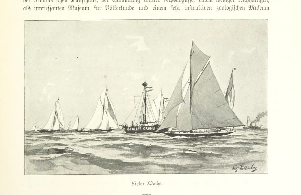 An illustration from Schleswig-Holstein meerumschlungen in Wort und Bild ... Herausgegeben von H. Haas, H. Krumm und F. Stoltenberg, etc, 1896, leaf 257