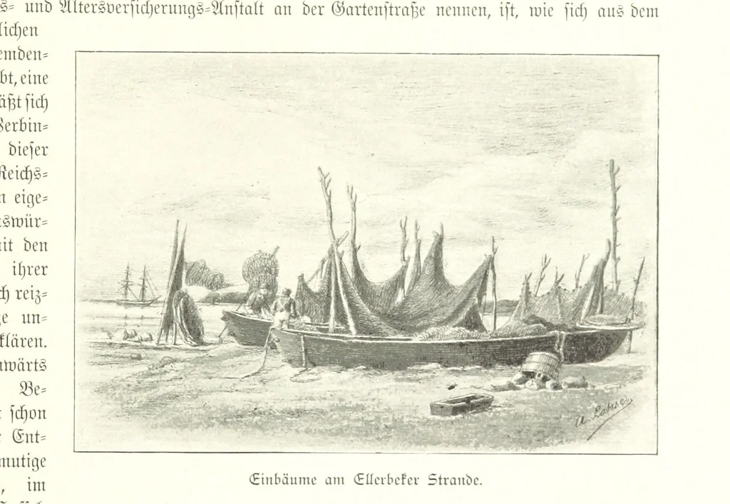 An illustration from Schleswig-Holstein meerumschlungen in Wort und Bild ... Herausgegeben von H. Haas, H. Krumm und F. Stoltenberg, etc, 1896, leaf 259