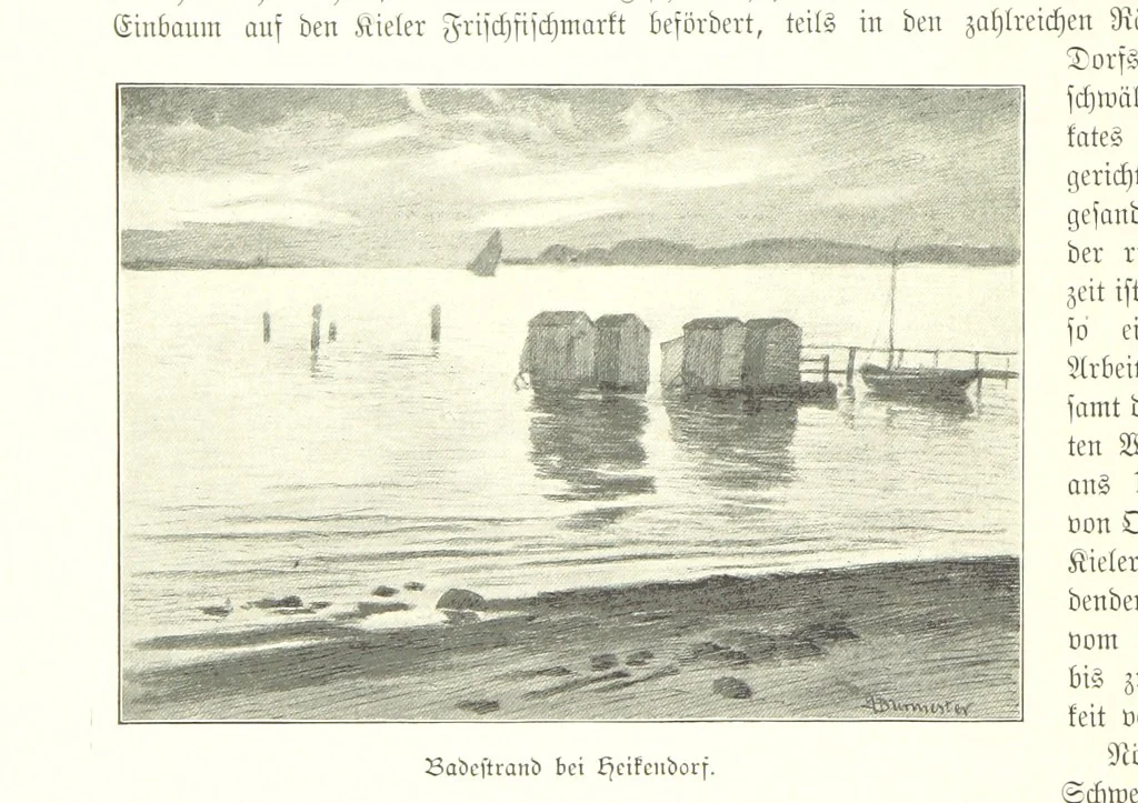An illustration from Schleswig-Holstein meerumschlungen in Wort und Bild ... Herausgegeben von H. Haas, H. Krumm und F. Stoltenberg, etc, 1896, leaf 260