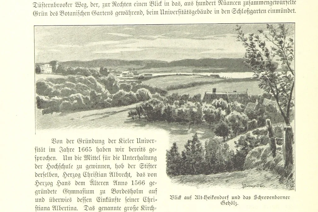 An illustration from Schleswig-Holstein meerumschlungen in Wort und Bild ... Herausgegeben von H. Haas, H. Krumm und F. Stoltenberg, etc, 1896, leaf 262