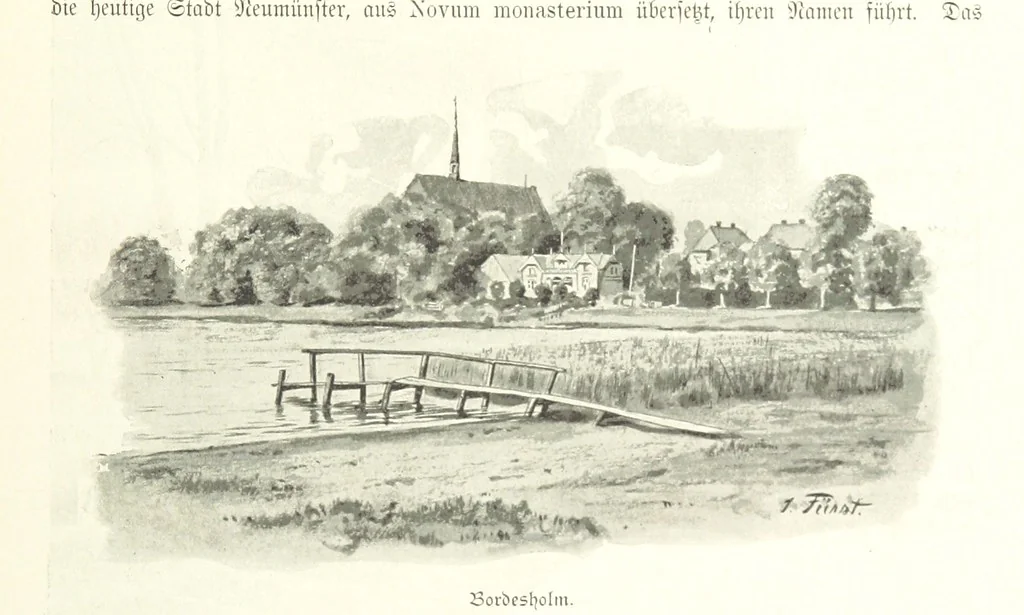 An illustration from Schleswig-Holstein meerumschlungen in Wort und Bild ... Herausgegeben von H. Haas, H. Krumm und F. Stoltenberg, etc, 1896, leaf 265