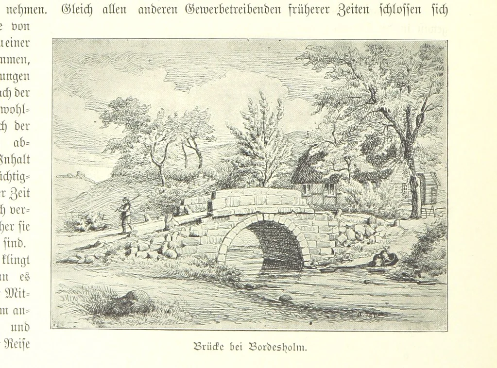 An illustration from Schleswig-Holstein meerumschlungen in Wort und Bild ... Herausgegeben von H. Haas, H. Krumm und F. Stoltenberg, etc, 1896, leaf 266