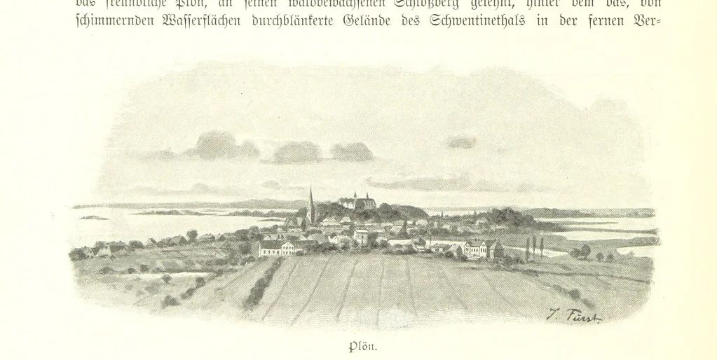 An illustration from Schleswig-Holstein meerumschlungen in Wort und Bild ... Herausgegeben von H. Haas, H. Krumm und F. Stoltenberg, etc, 1896, leaf 276