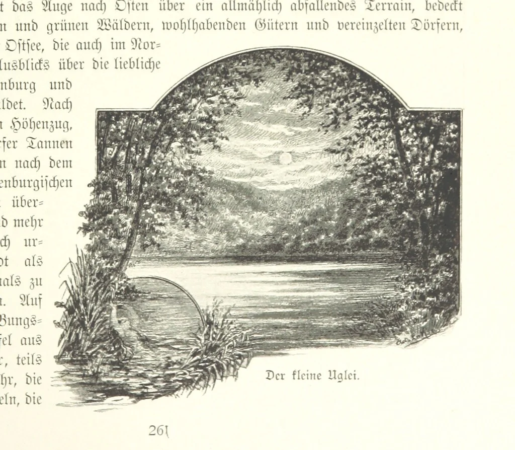 An illustration from Schleswig-Holstein meerumschlungen in Wort und Bild ... Herausgegeben von H. Haas, H. Krumm und F. Stoltenberg, etc, 1896, leaf 281