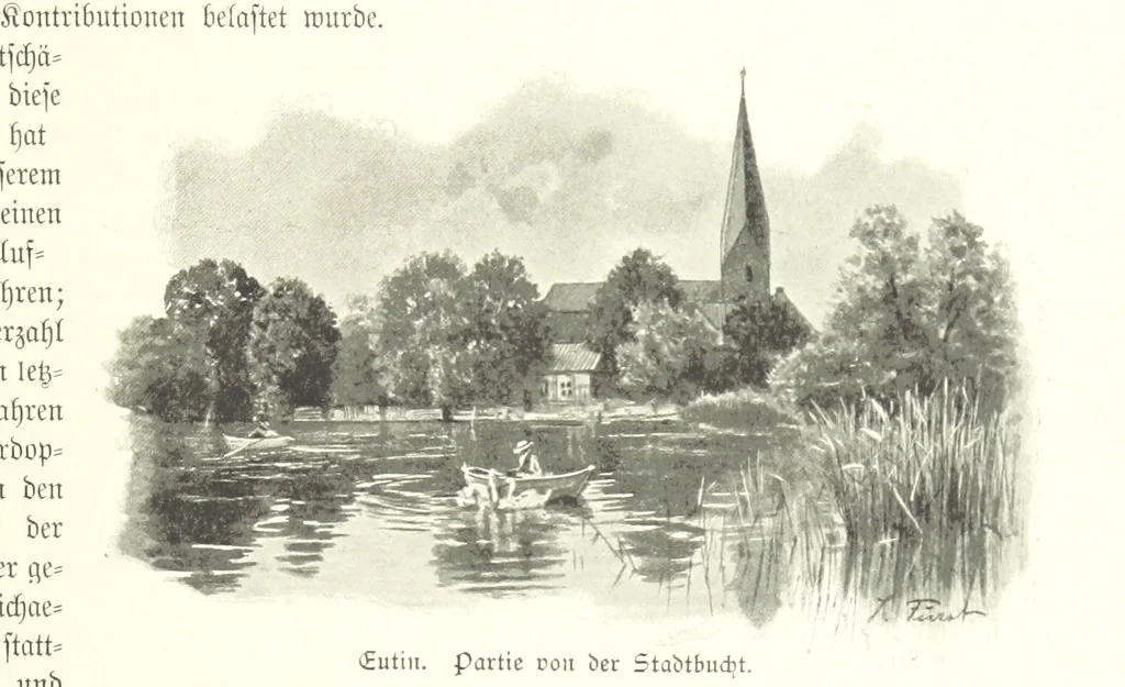 An illustration from Schleswig-Holstein meerumschlungen in Wort und Bild ... Herausgegeben von H. Haas, H. Krumm und F. Stoltenberg, etc, 1896, leaf 283