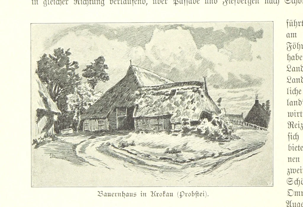An illustration from Schleswig-Holstein meerumschlungen in Wort und Bild ... Herausgegeben von H. Haas, H. Krumm und F. Stoltenberg, etc, 1896, leaf 286