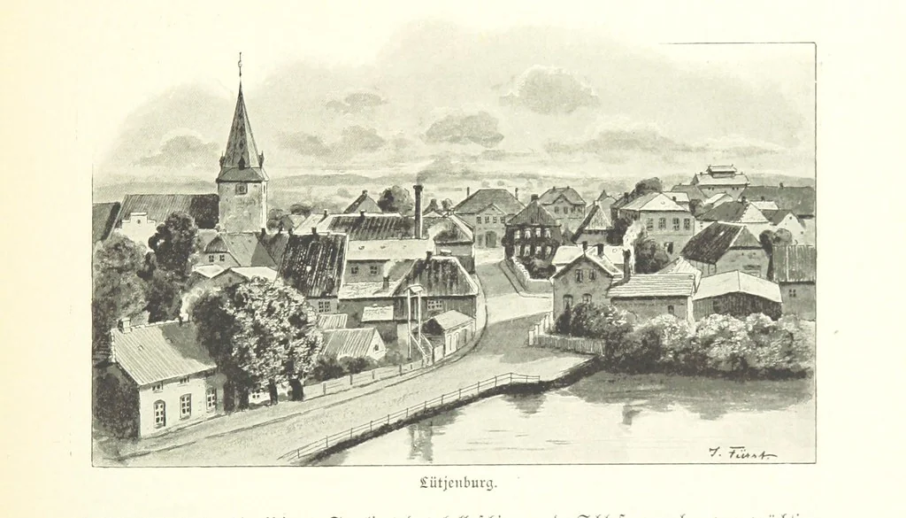 An illustration from Schleswig-Holstein meerumschlungen in Wort und Bild ... Herausgegeben von H. Haas, H. Krumm und F. Stoltenberg, etc, 1896, leaf 289