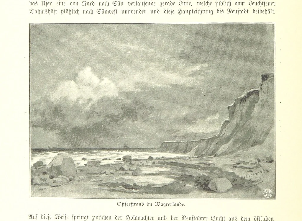 An illustration from Schleswig-Holstein meerumschlungen in Wort und Bild ... Herausgegeben von H. Haas, H. Krumm und F. Stoltenberg, etc, 1896, leaf 290