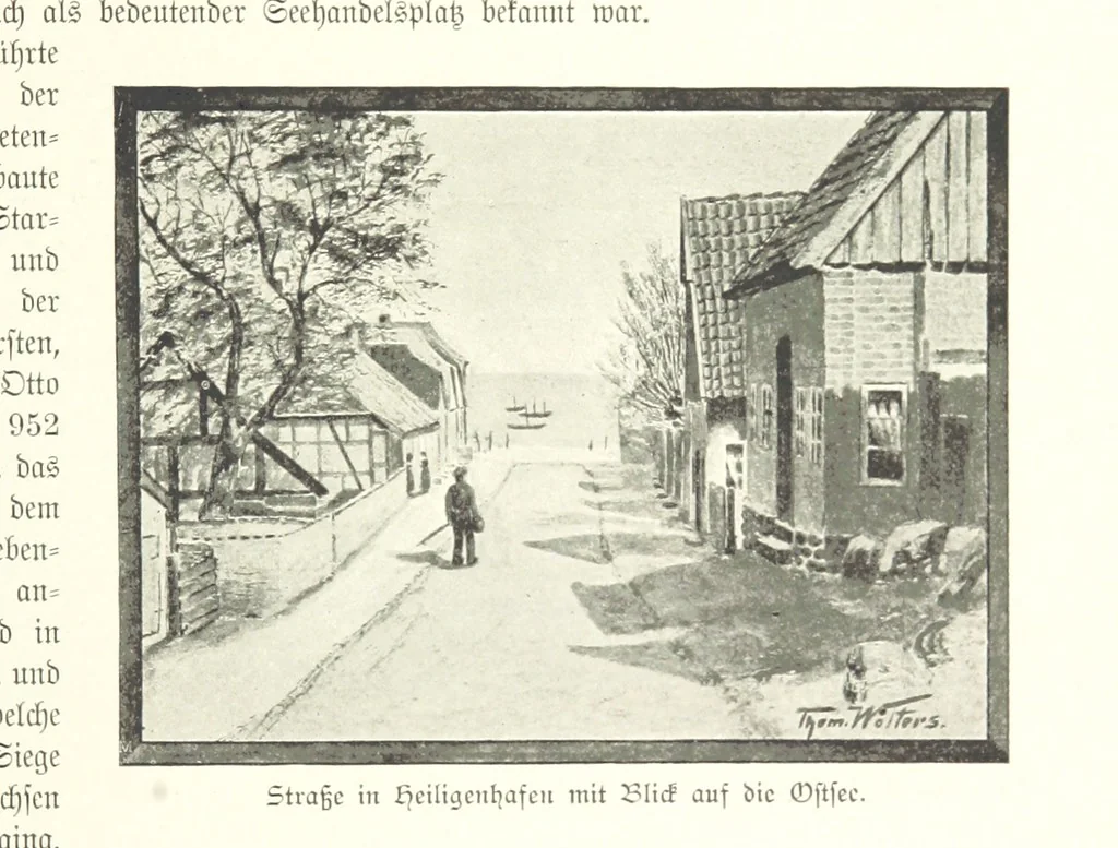 An illustration from Schleswig-Holstein meerumschlungen in Wort und Bild ... Herausgegeben von H. Haas, H. Krumm und F. Stoltenberg, etc, 1896, leaf 291