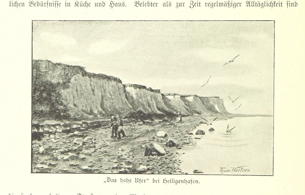 An illustration from Schleswig-Holstein meerumschlungen in Wort und Bild ... Herausgegeben von H. Haas, H. Krumm und F. Stoltenberg, etc, 1896, leaf 292