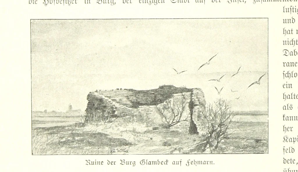 An illustration from Schleswig-Holstein meerumschlungen in Wort und Bild ... Herausgegeben von H. Haas, H. Krumm und F. Stoltenberg, etc, 1896, leaf 294